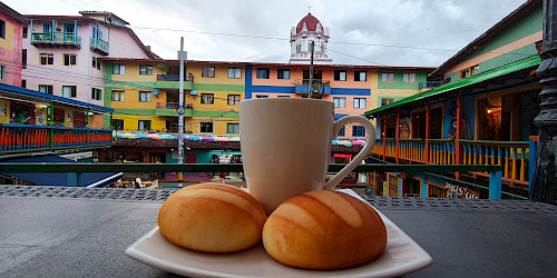 cibo di strada in Guatape